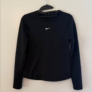 Nike Therma-FIT Women's Long Sleeve Training Top Black size Large